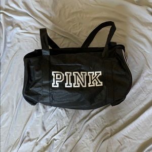 Pink gym bag